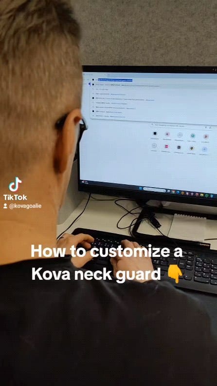 Post 10 by KOVA GOALIE | Hockey Gear on Instagram (video)