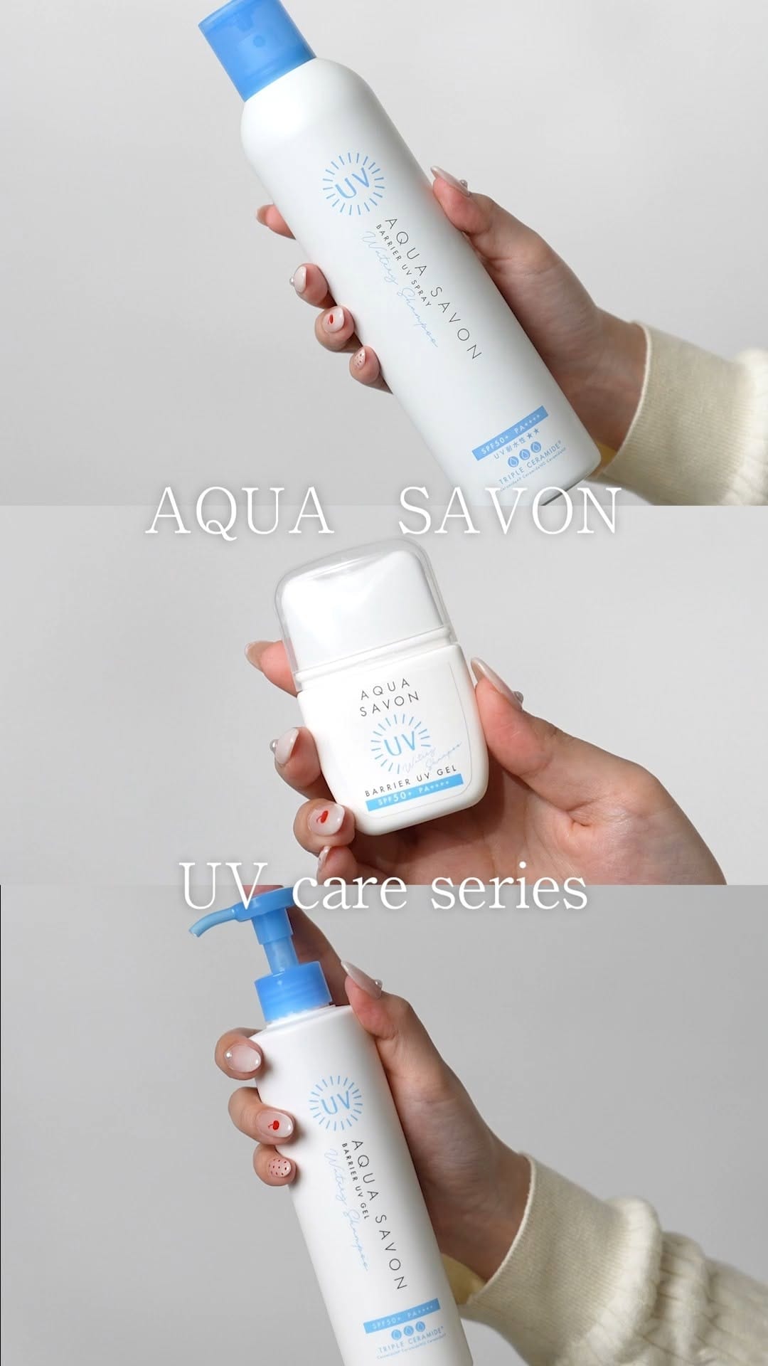 Post 1 by AQUA SAVON（アクアシャボン） on Instagram (video)