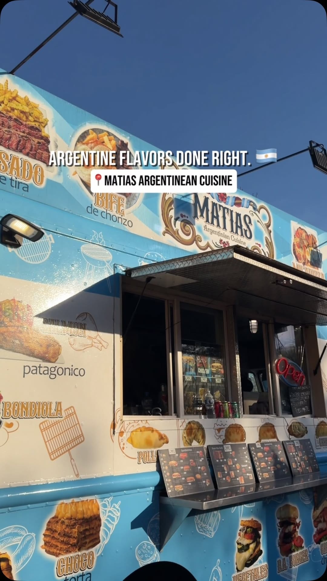 Post 2 by Matias Argentinian Cuisine on Instagram (video)