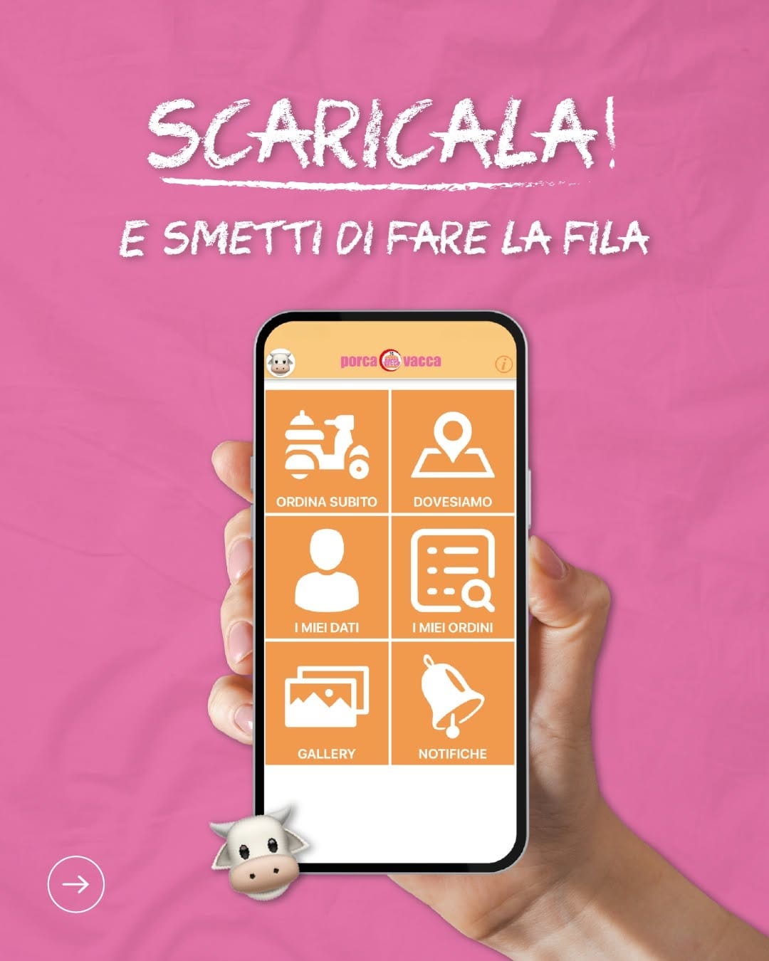 Post 9 by PORCA VACCA | fast food italiano on Instagram (carousel)