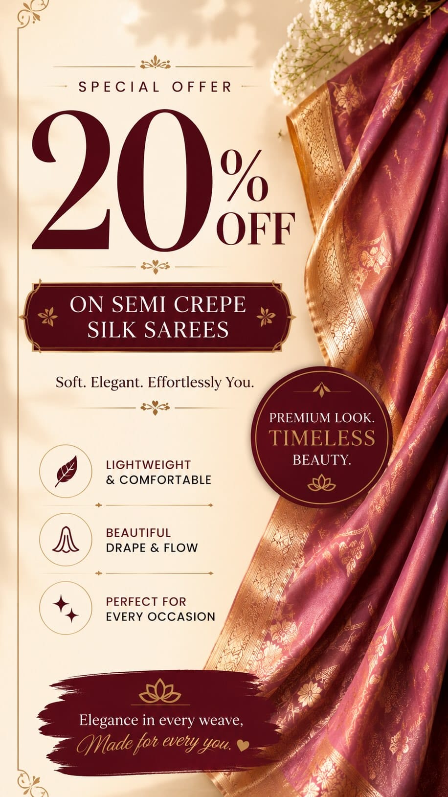 Post 9 by Sumangali Silks - The Family Store on Instagram (video)