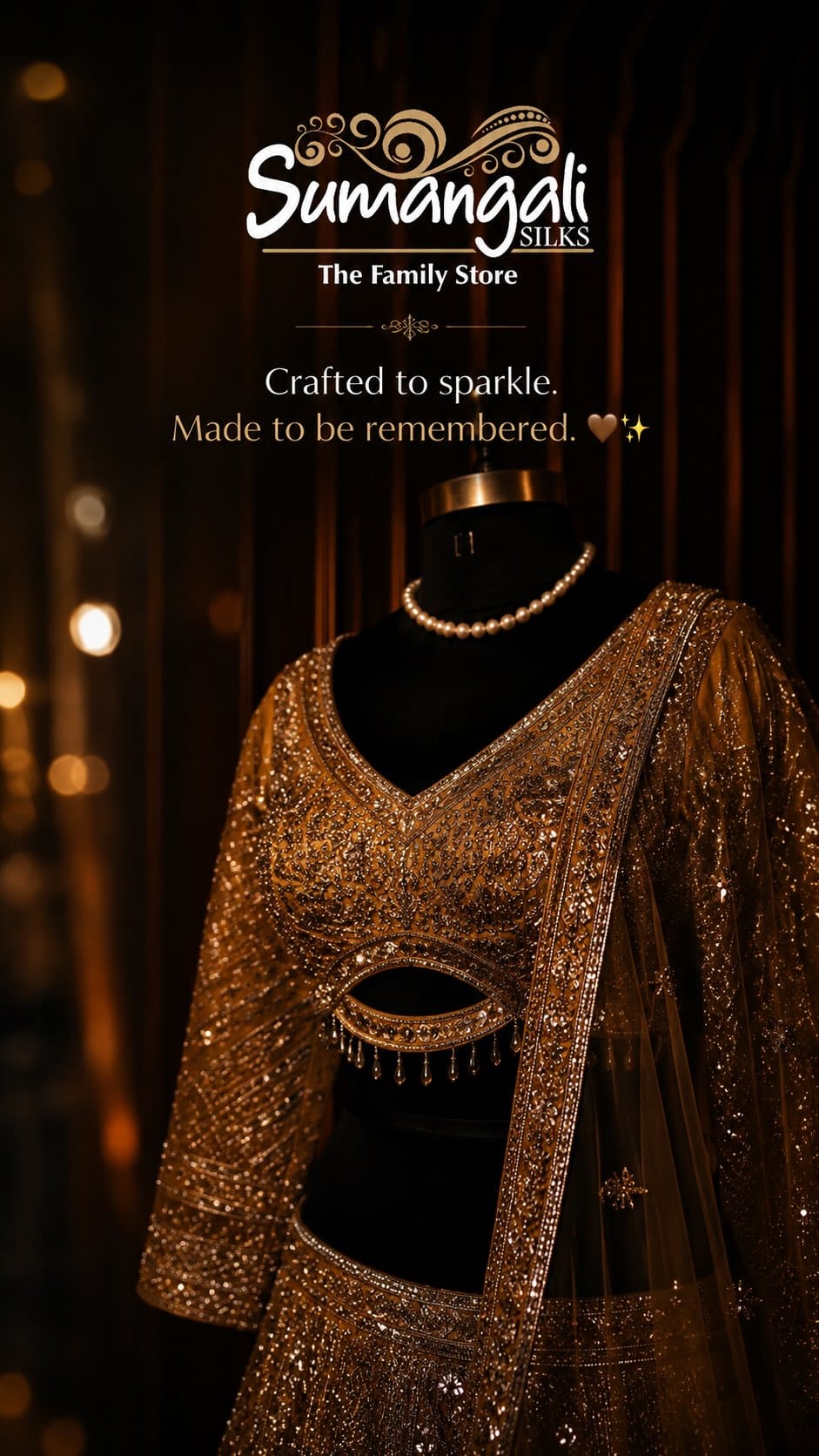 Post 5 by Sumangali Silks - The Family Store on Instagram (video)