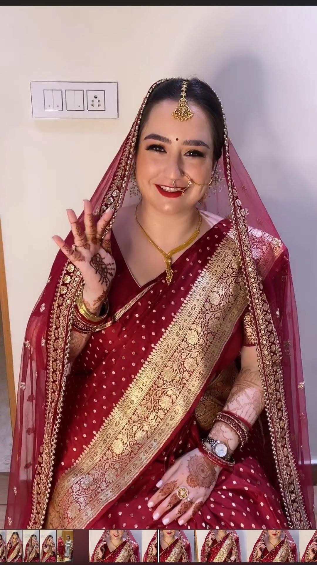 Post 9 by SONALI DASH🧿 Bridal makeup artist on Instagram (video)