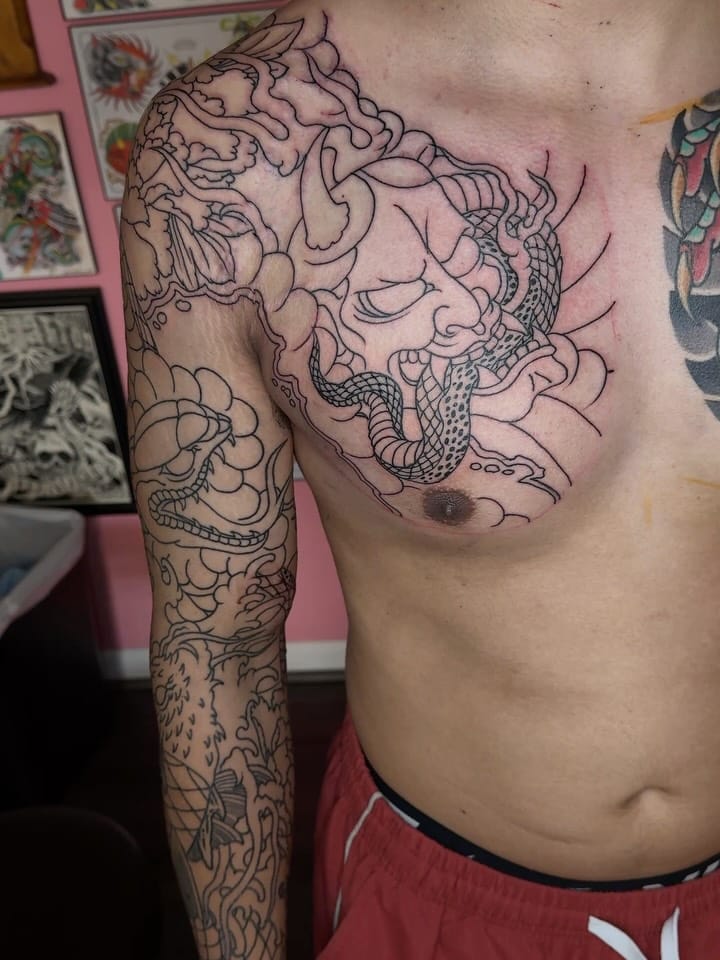 Post 10 by Rick Brown Tattoos on Instagram (carousel)