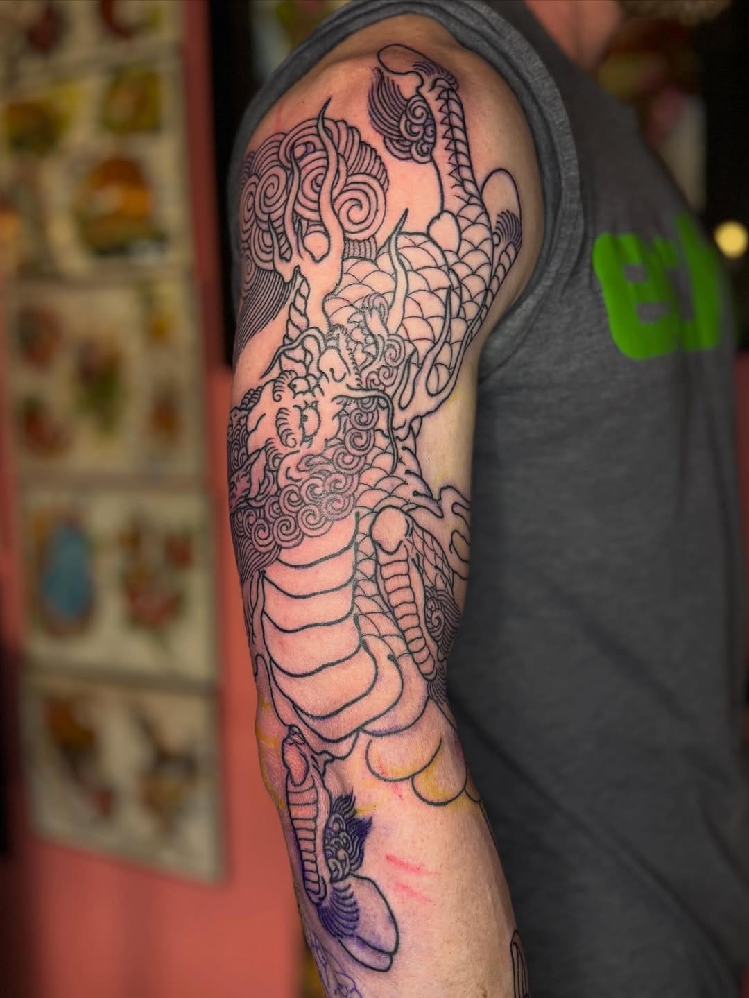 Post 5 by Rick Brown Tattoos on Instagram (carousel)