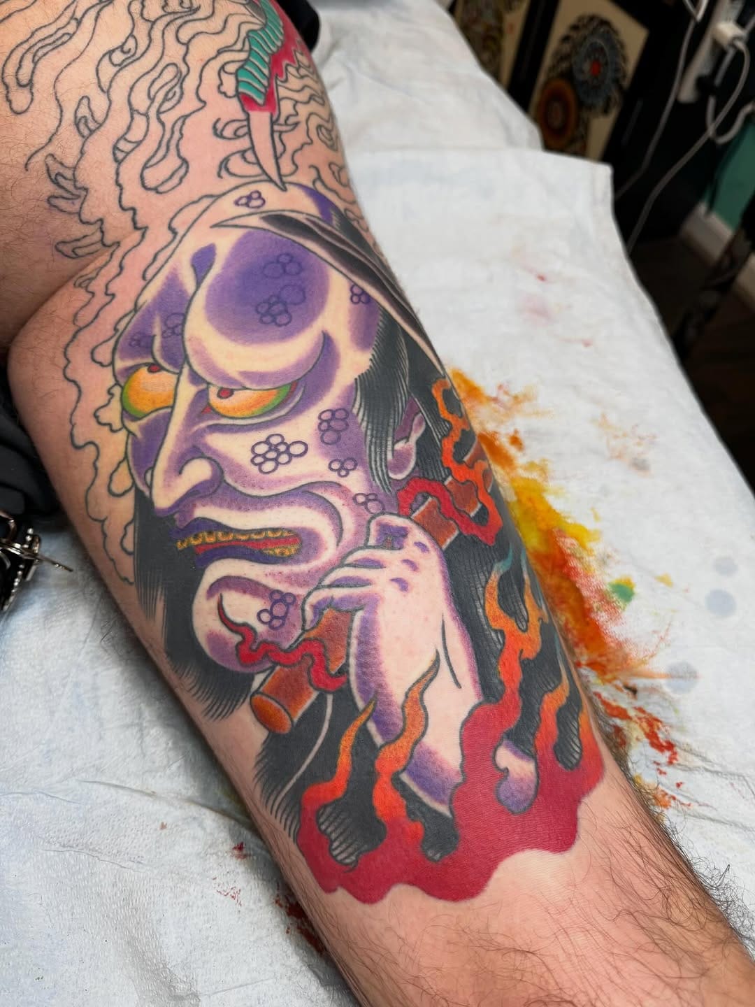 Post 4 by Rick Brown Tattoos on Instagram (image)