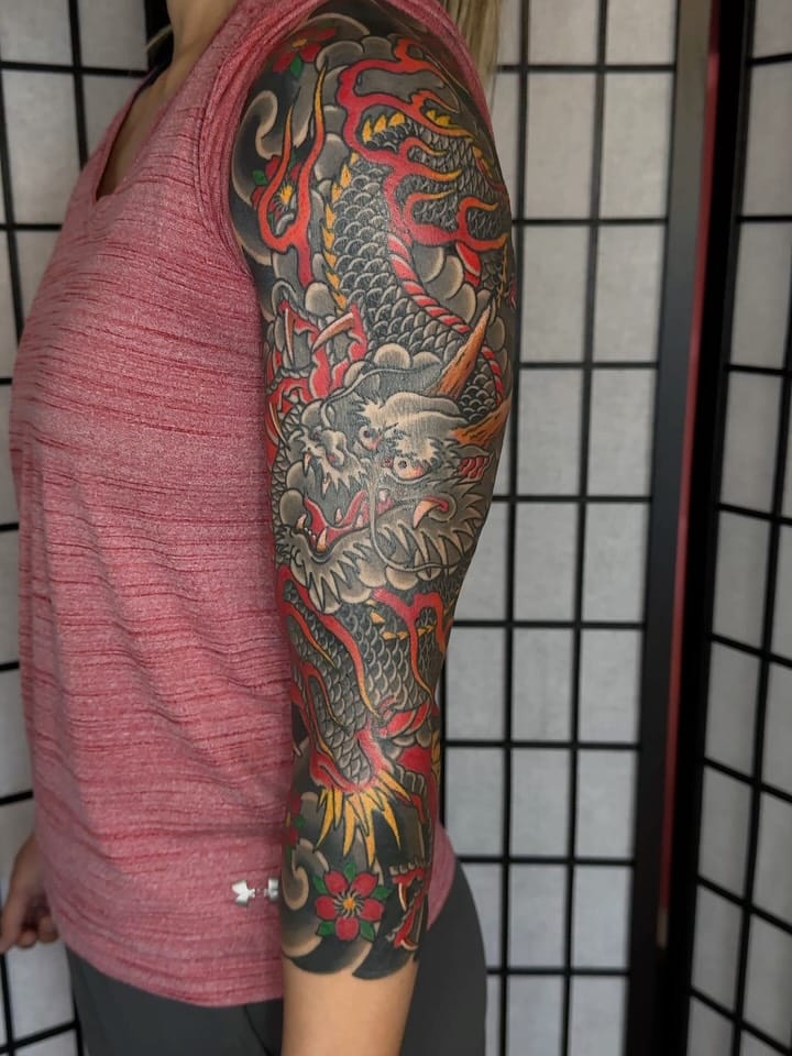 Post 1 by Rick Brown Tattoos on Instagram (carousel)