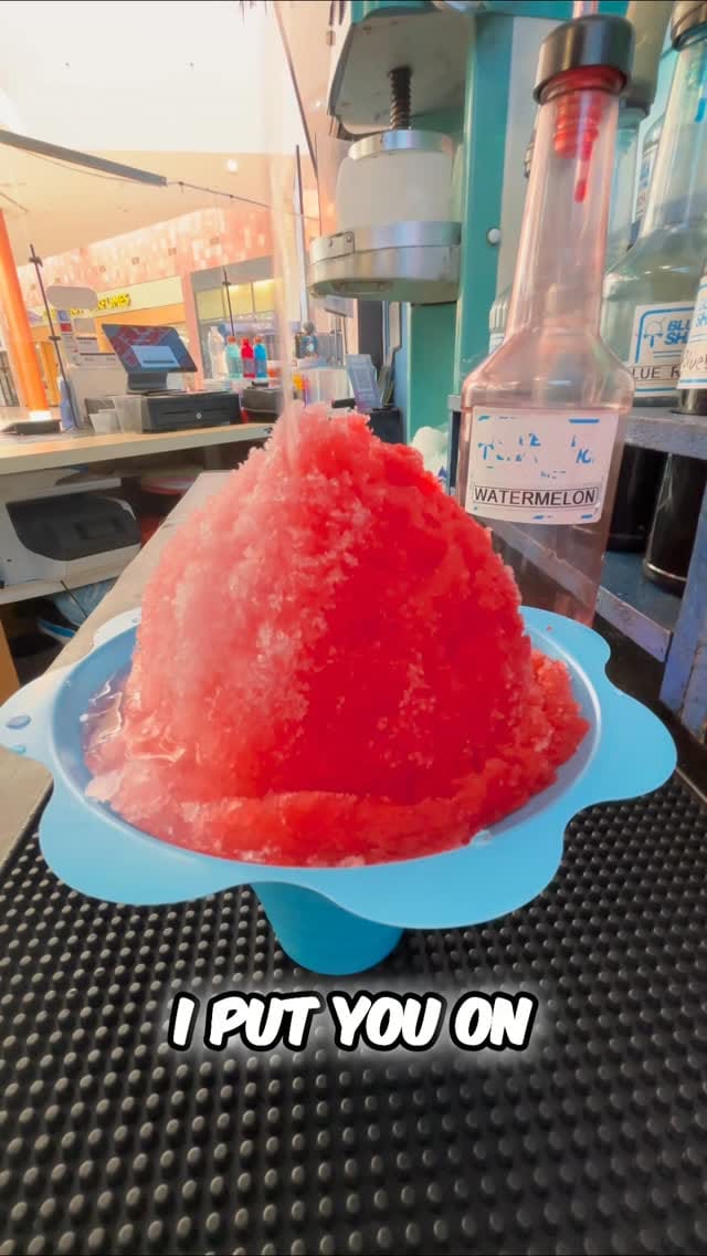Post 8 by Blue Collar Shaved Ice on Instagram (video)