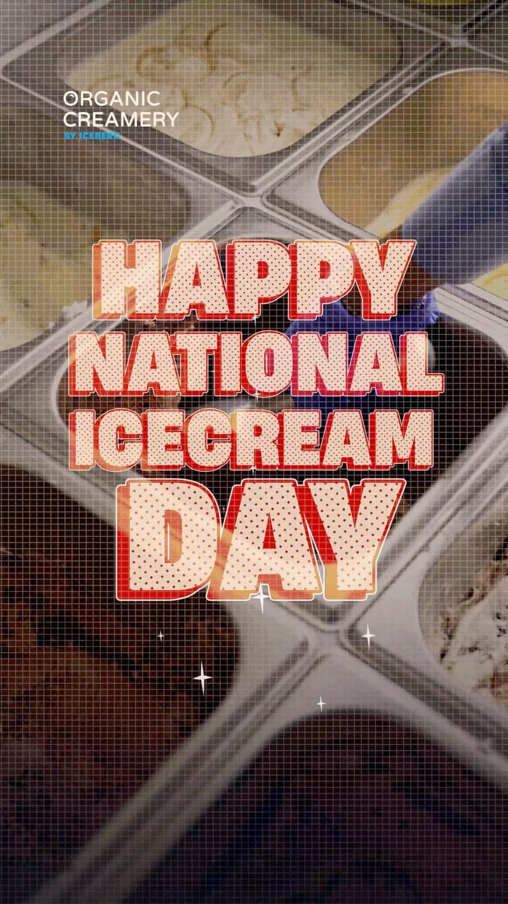 Post 1 by ORGANIC CREAMERY BY ICEBERG on Instagram (video)