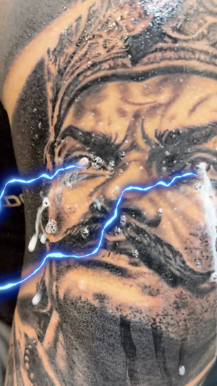 Post 5 by BhagyaRaj | Tattoo Artist on Instagram (video)
