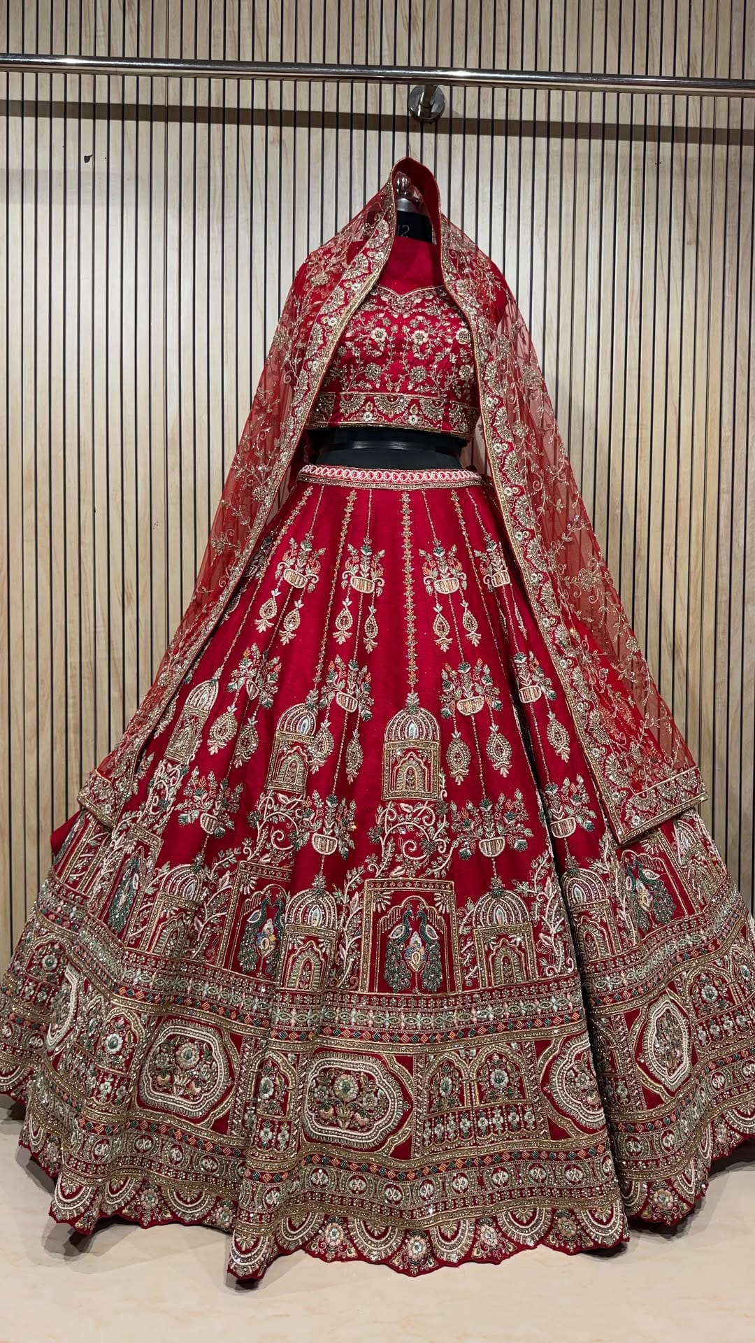 Post 9 by Shree Bankey Bihari Sarees on Instagram (video)