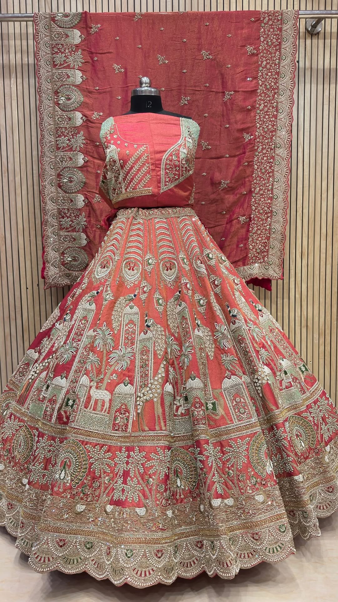 Post 4 by Shree Bankey Bihari Sarees on Instagram (video)