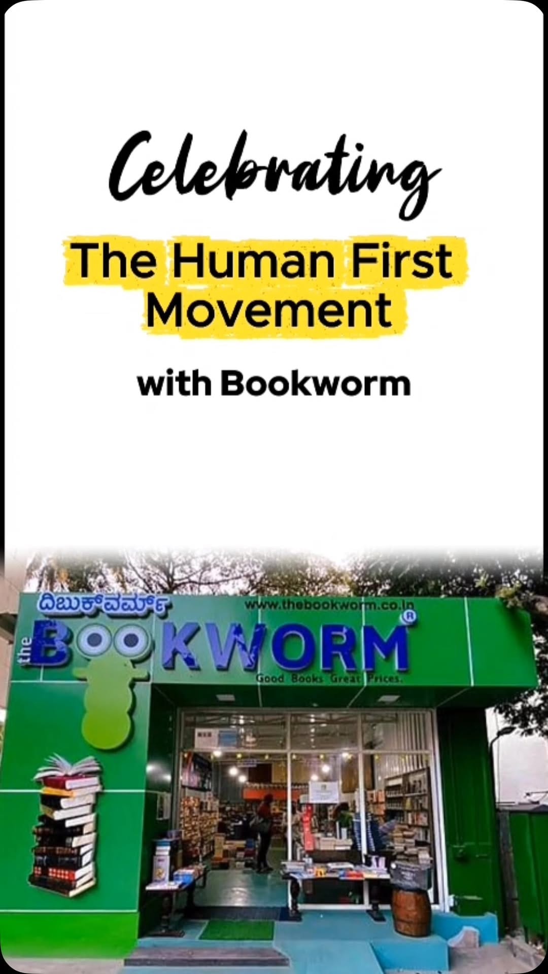 Post 3 by The Bookworm on Instagram (video)