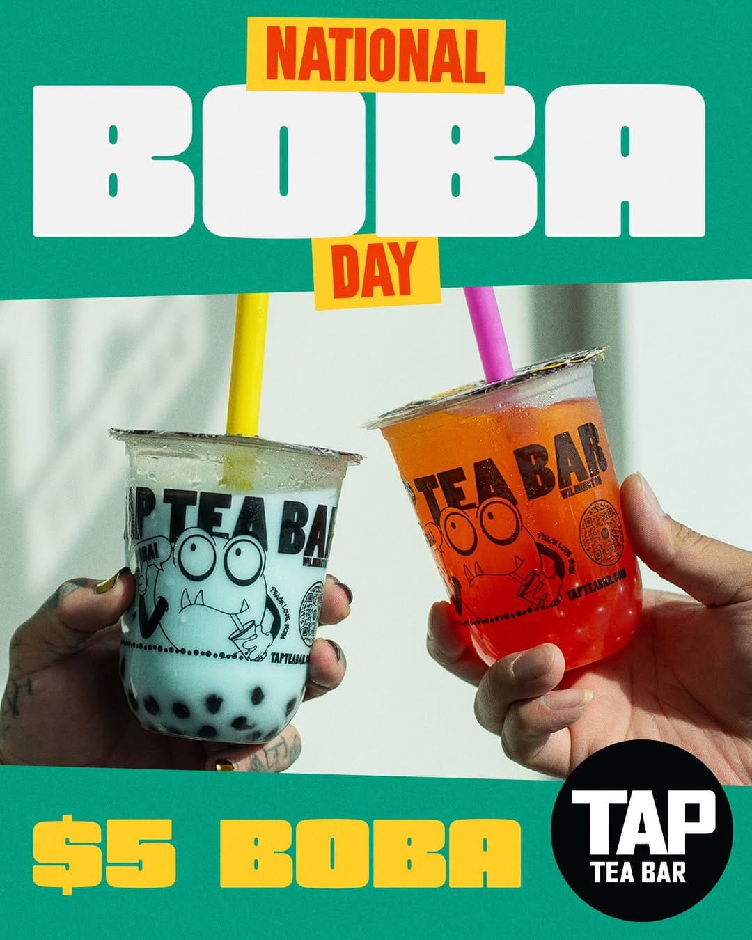 Post 6 by Tap Tea Bar on Instagram (image)