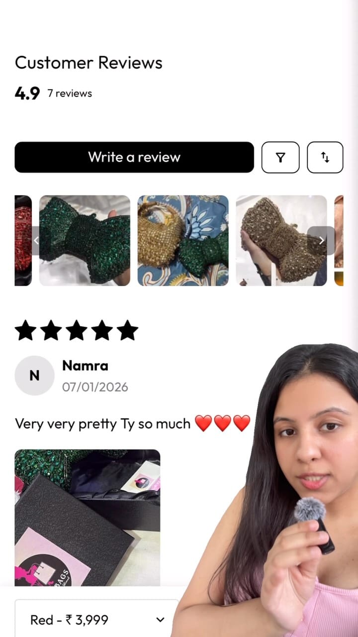 Post 3 by BELLA BAGS on Instagram (video)
