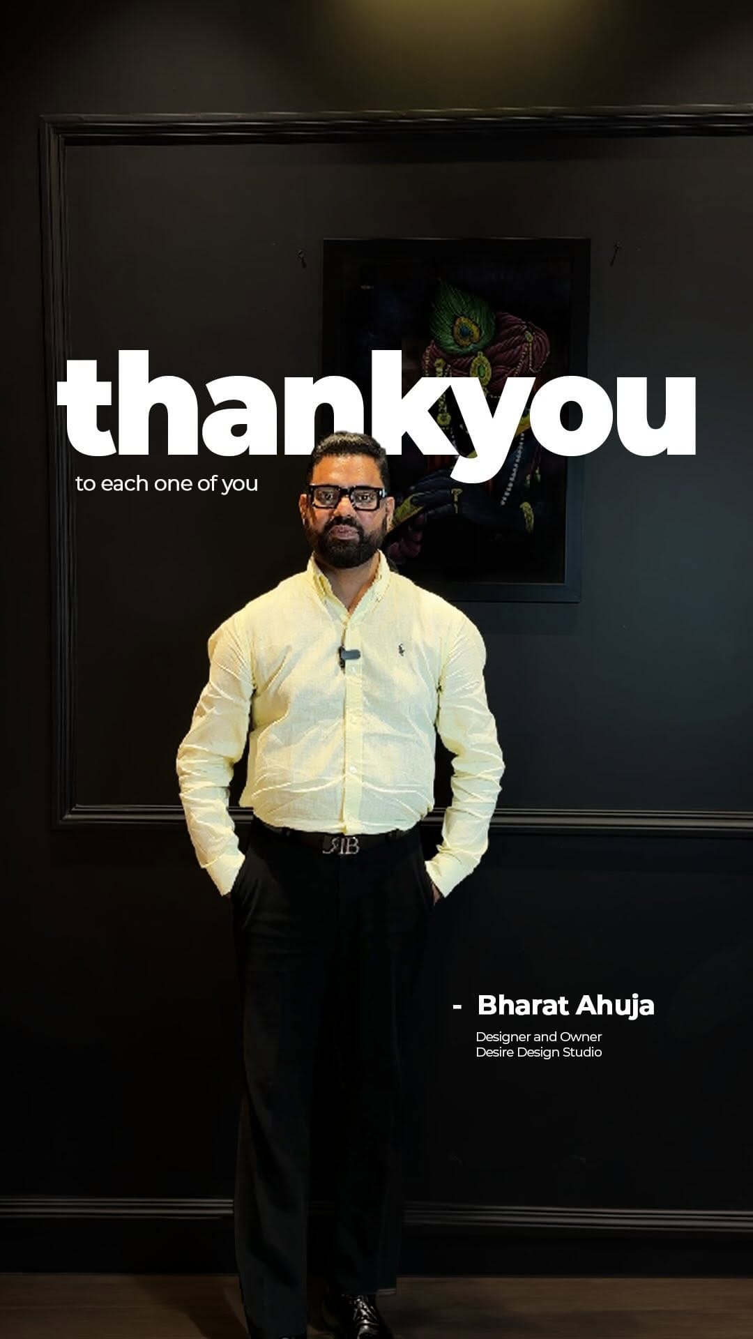 Post 1 by BHARAT AHUJA on Instagram (video)
