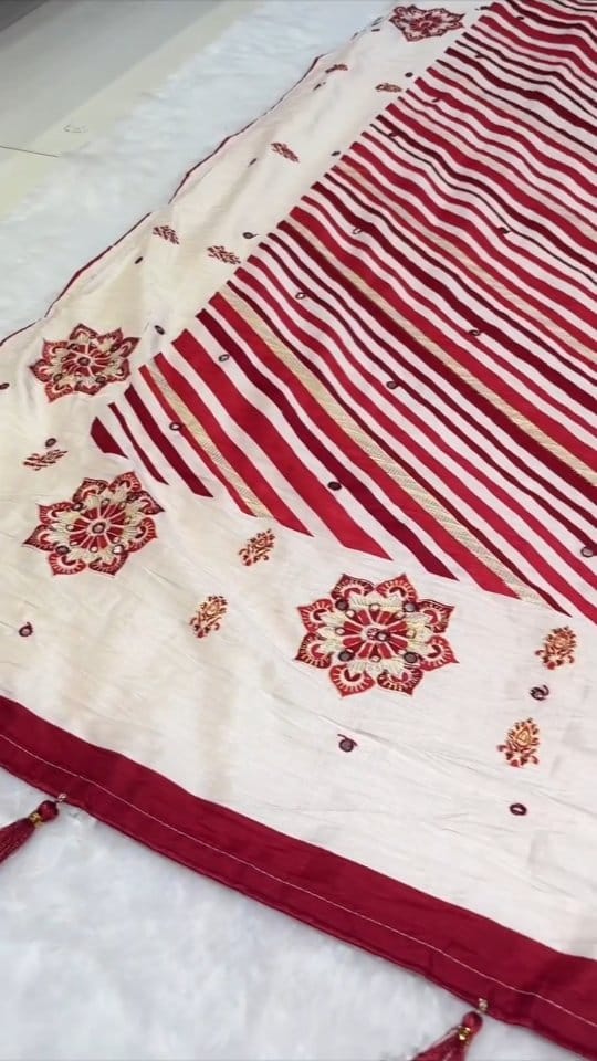 Post 1 by Jetpur Saree House on Instagram (video)