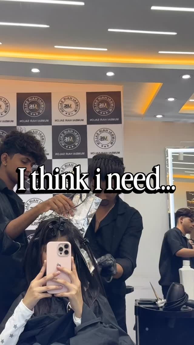 Post 4 by Mumbai Hair Salon on Instagram (video)