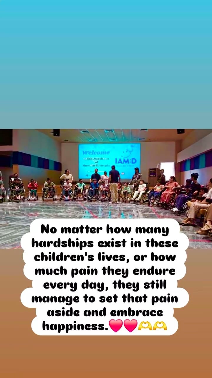Post 4 by Indian Association of Muscular Dystrophy (IAMD) on Instagram (video)