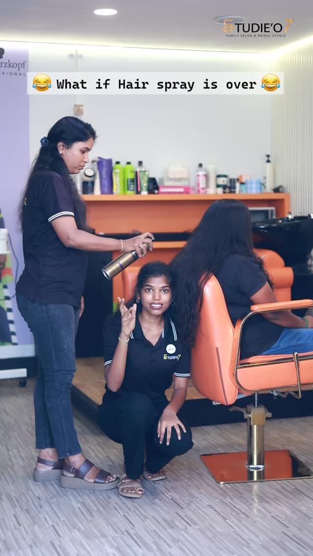 Post 10 by Studieo7 Salon Private Limited on Instagram (video)
