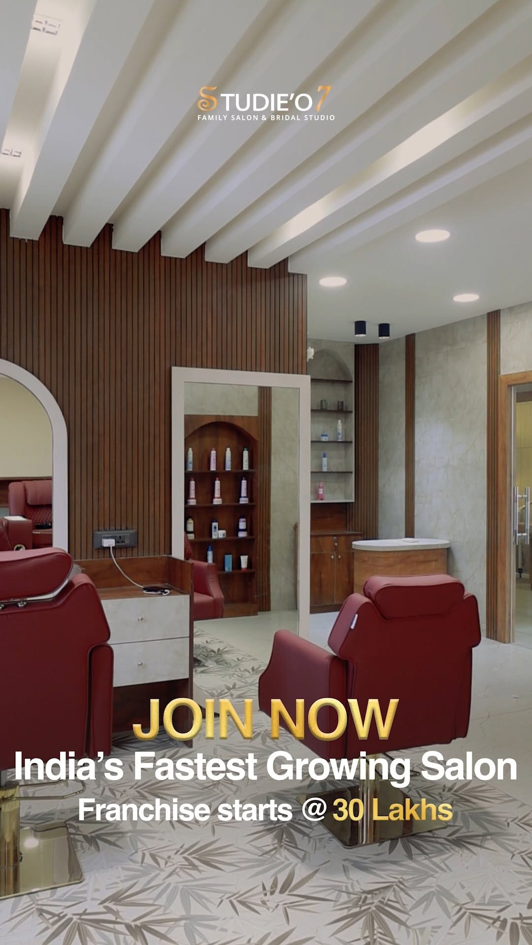 Post 2 by Studieo7 Salon Private Limited on Instagram (video)