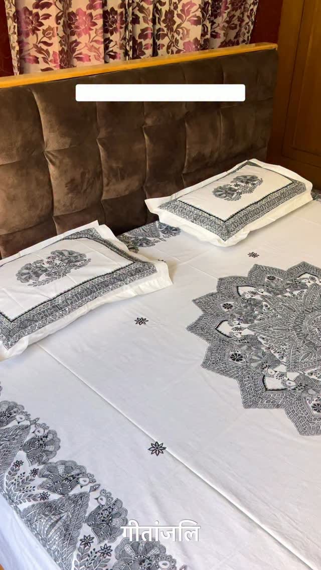 Post 4 by Geetanjali | Authentic Madhubani Handpainted on Instagram (video)