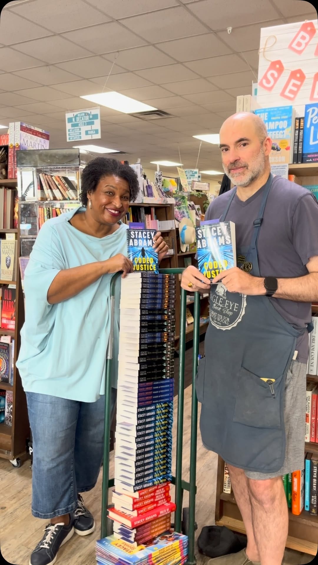 Post 6 by Eagle Eye Books on Instagram (video)