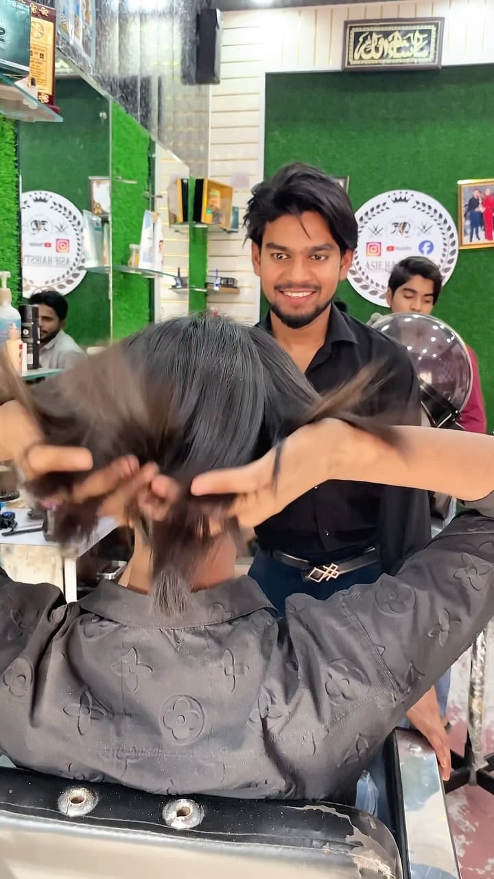 Post 9 by Asif Hair Styles on Instagram (video)