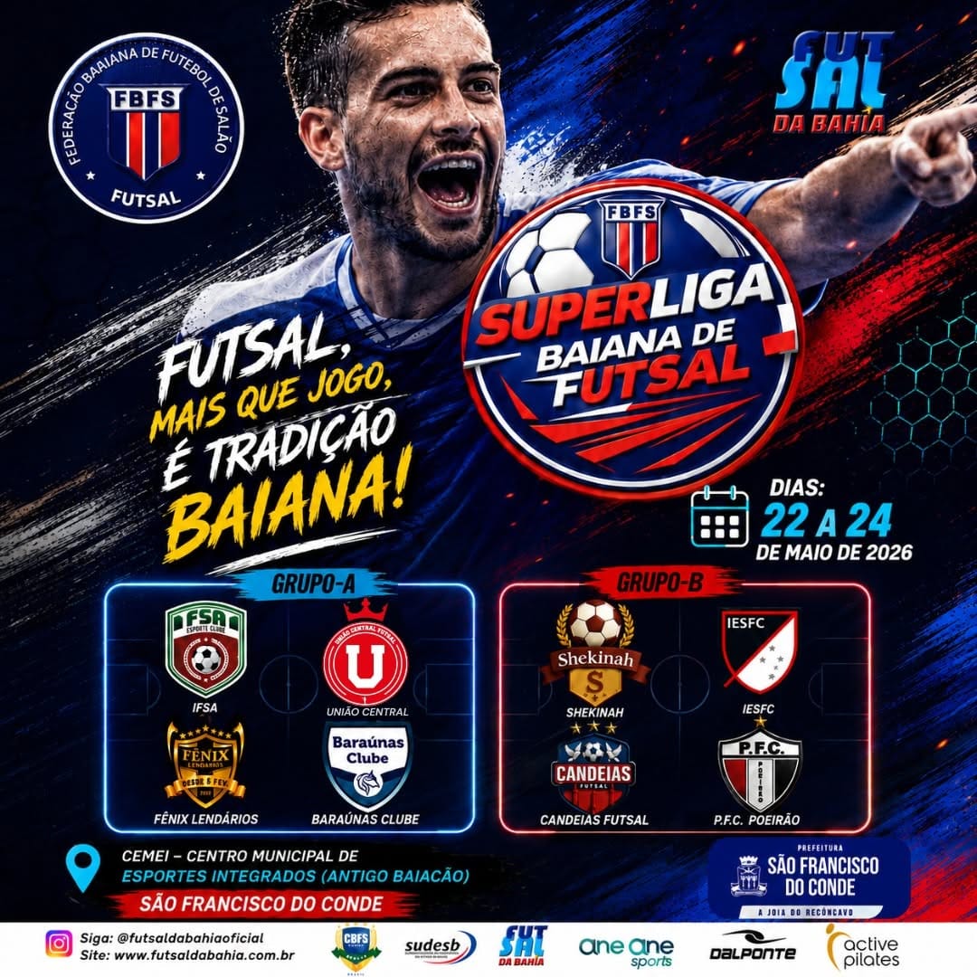 Post 4 by FBFS - Futsal da Bahia on Instagram (image)