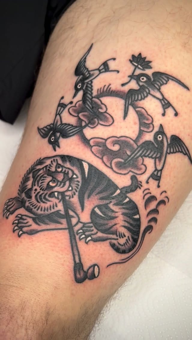 Post 3 by Ryu • seoul,busan tattoo artist on Instagram (video)