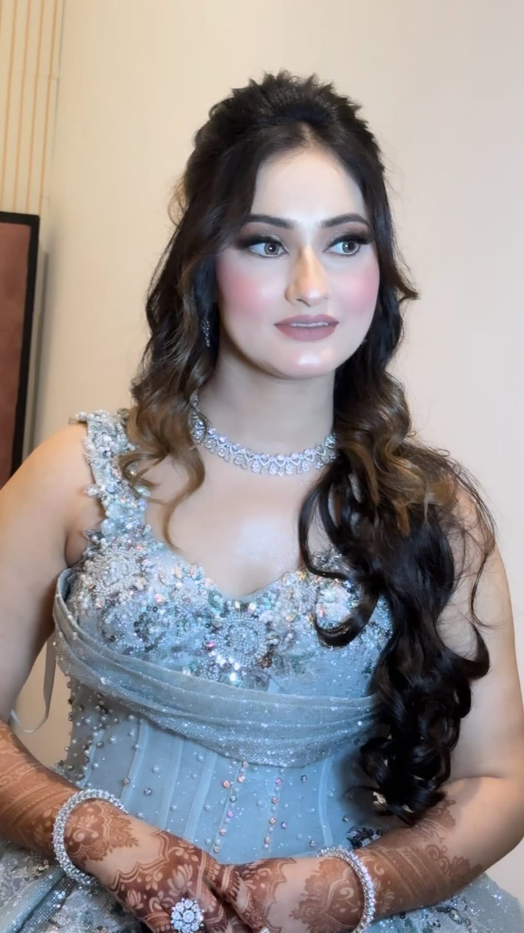 Post 9 by Officially Aamir shahnaz makeup studio on Instagram (video)