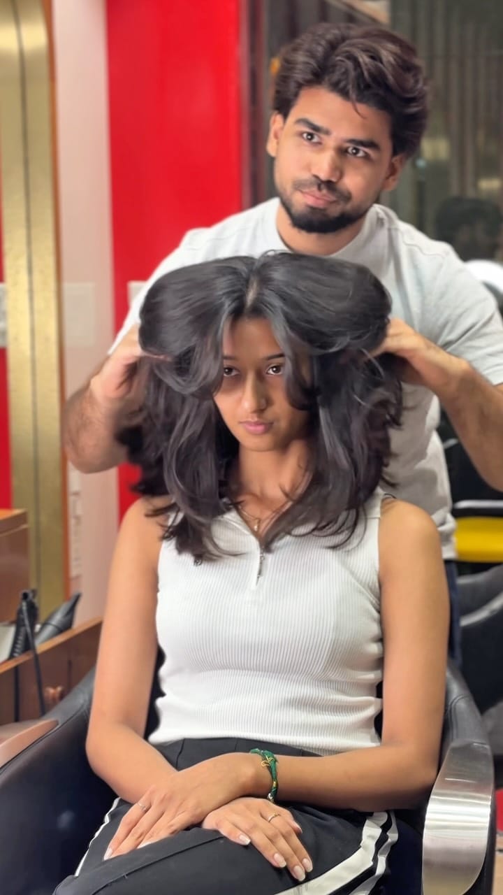 Post 6 by Deep Salon & Education | Mohil Jadav & Team on Instagram (video)