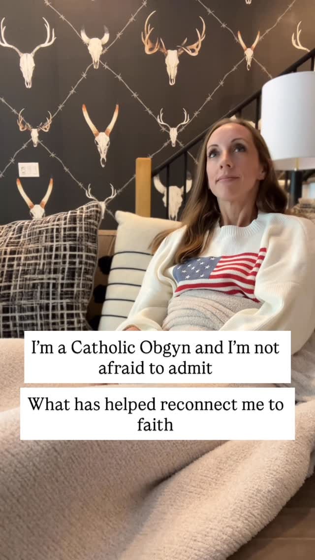 Post 10 by Dr. Jessica Nazzaro, Catholic OBGYN, Menopause Expert on Instagram (video)