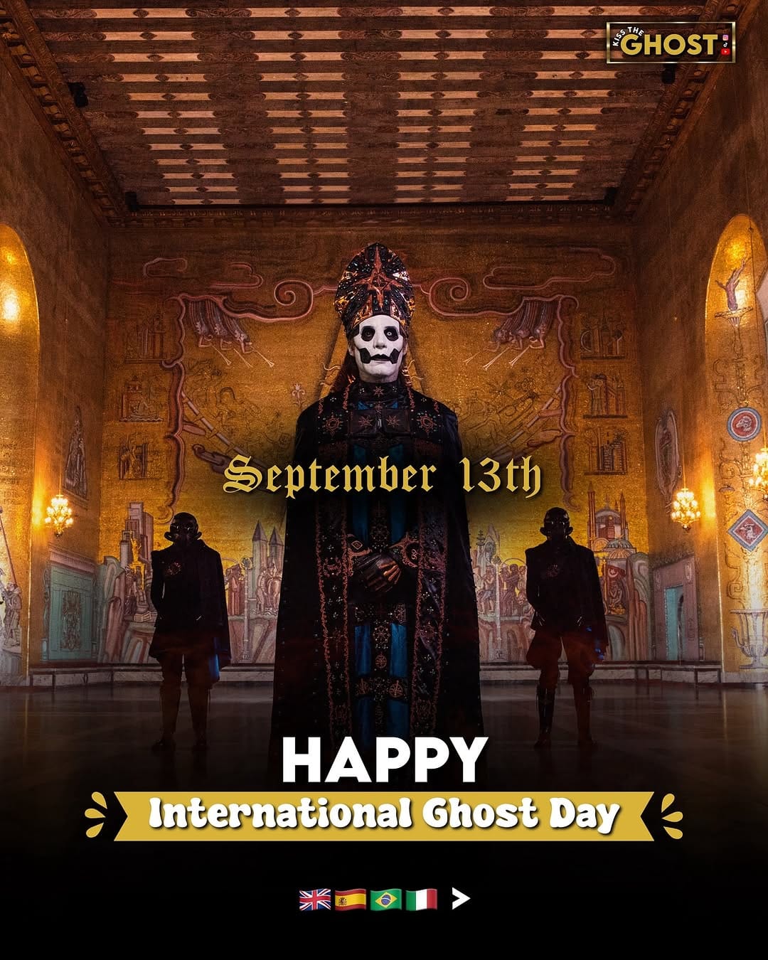 Post 9 by Kiss The GHOST on Instagram (carousel)