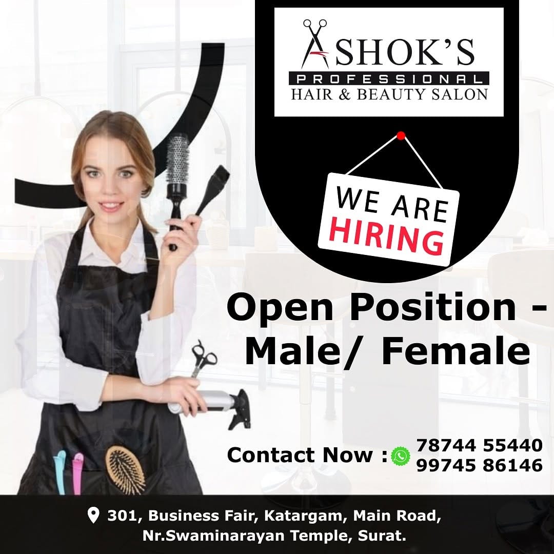 Post 5 by ASHOK’S HAIR & BEAUTY SALON🎖 on Instagram (image)
