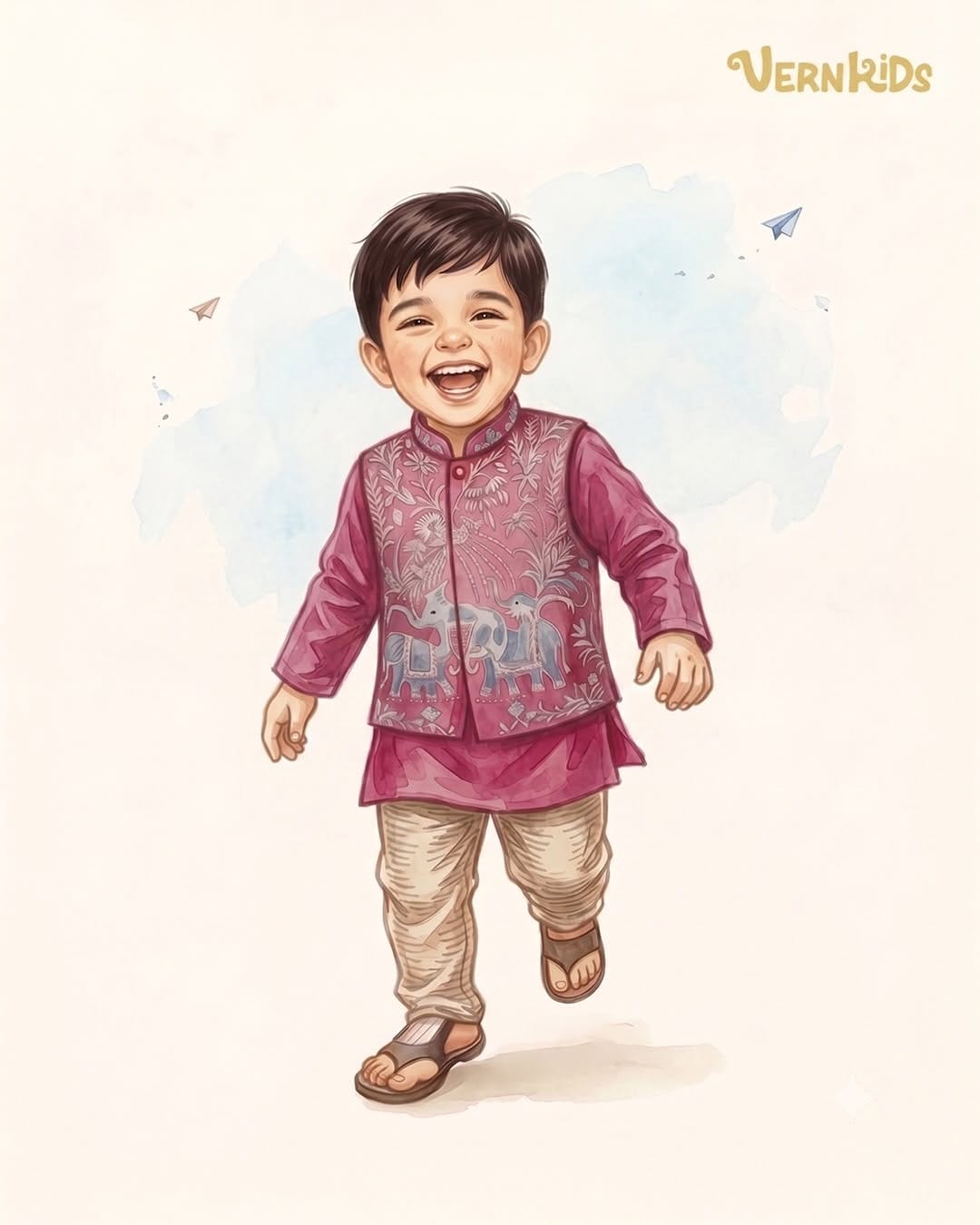 Post 1 by Vern Kids | Luxury Boyswear | Premium Ethnicwear on Instagram (carousel)