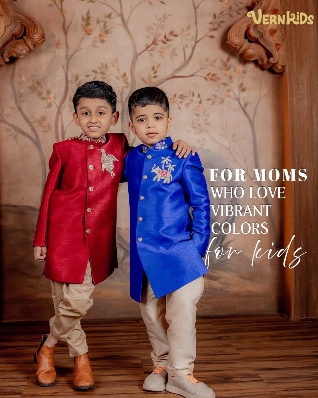 Post 3 by Vern Kids | Luxury Boyswear | Premium Ethnicwear on Instagram (carousel)