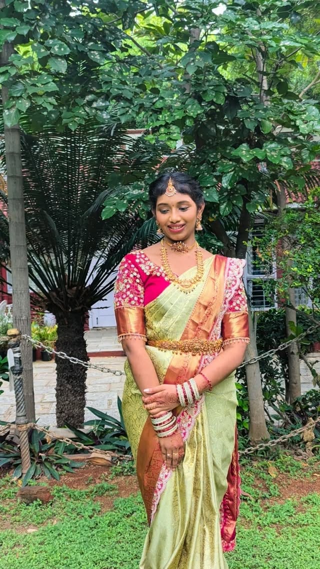Post 4 by Saritha | Makeup Artist on Instagram (video)