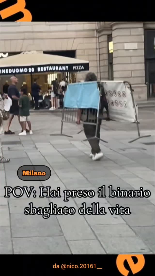 Post 5 by milanoNobile on Instagram (video)