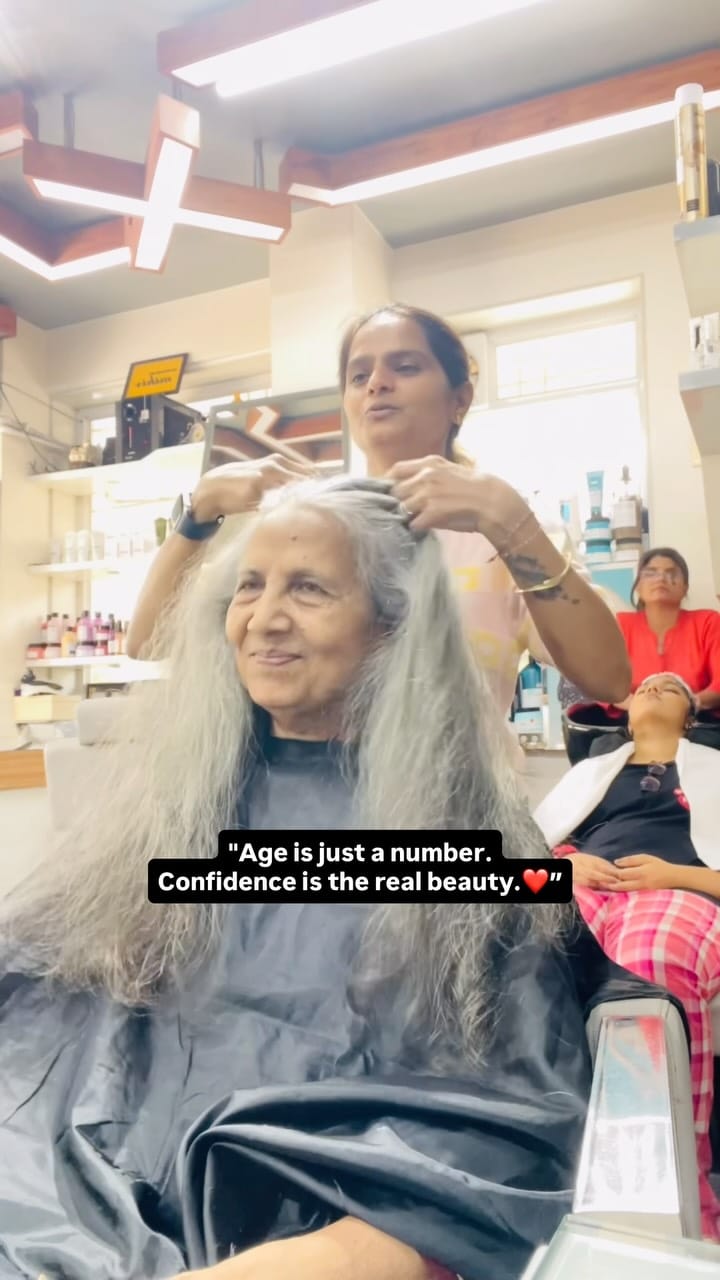 Post 1 by Mihir Salon on Instagram (video)