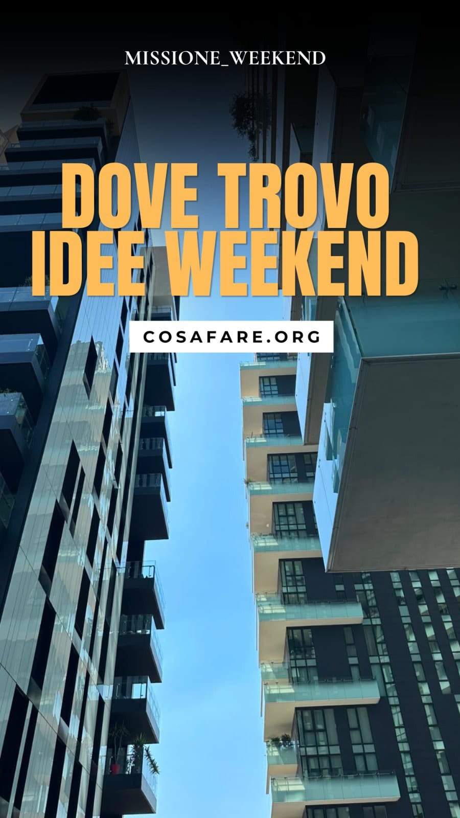 Post 6 by Nick | Idee Weekend da 📍Milano on Instagram (video)