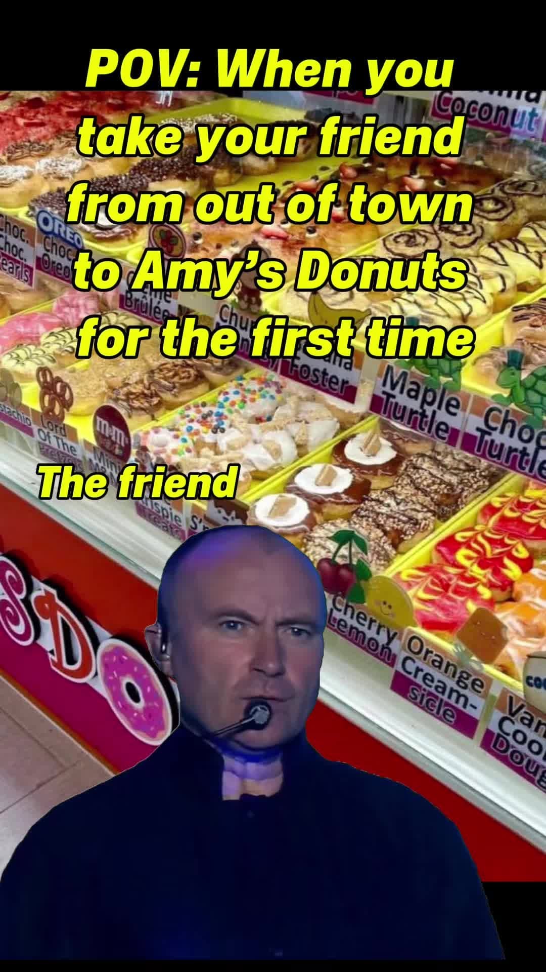 Post 3 by Amy's Donuts on Instagram (video)