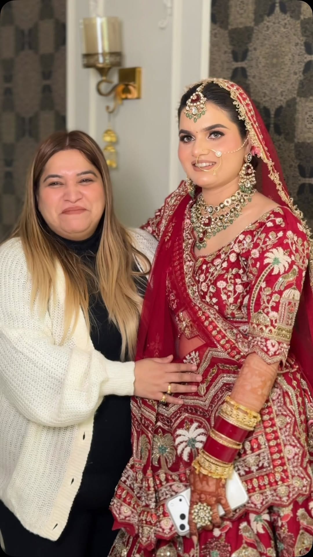 Post 1 by Mehak makeover salon on Instagram (video)