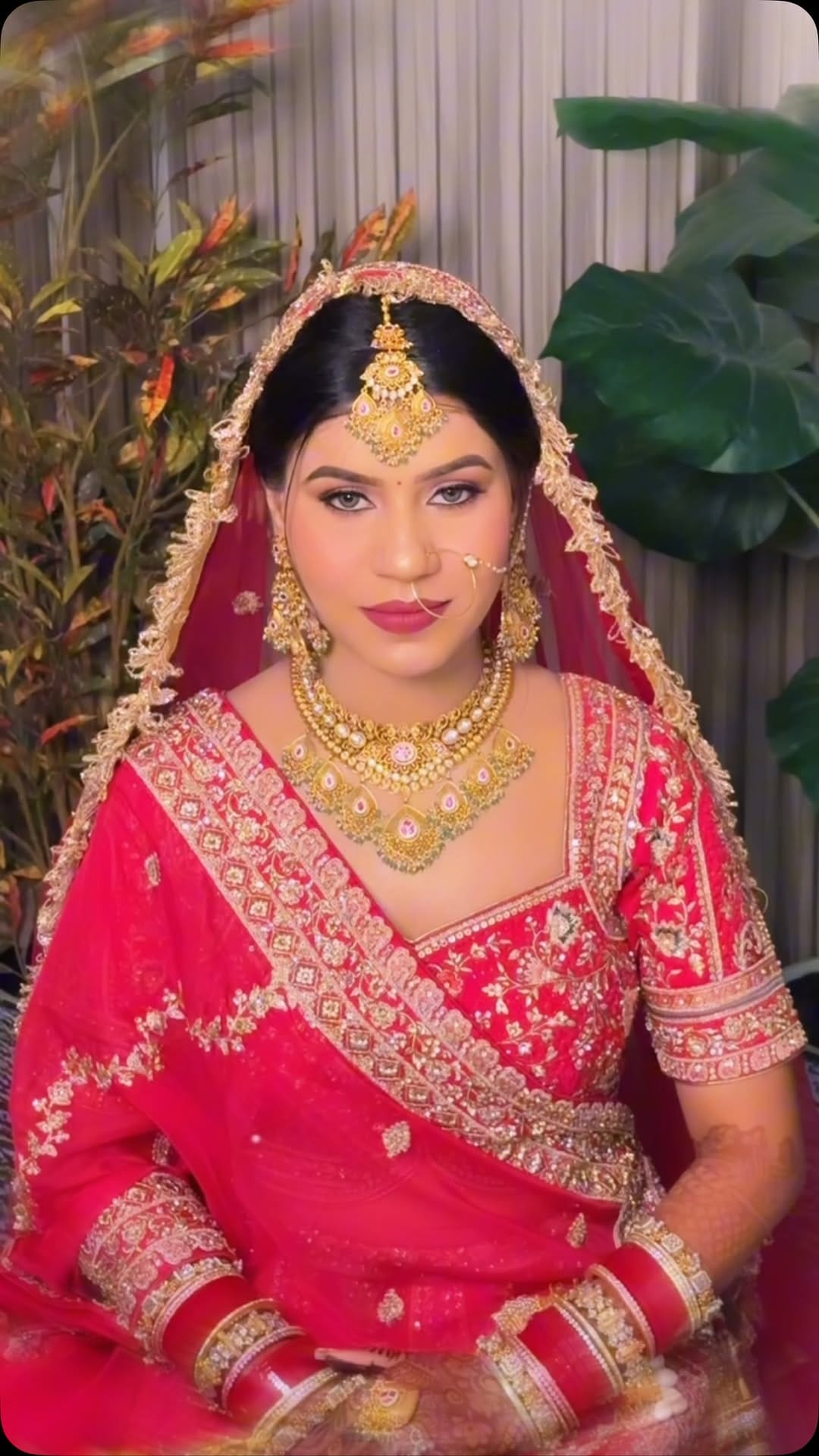 Post 7 by Mehak makeover salon on Instagram (video)