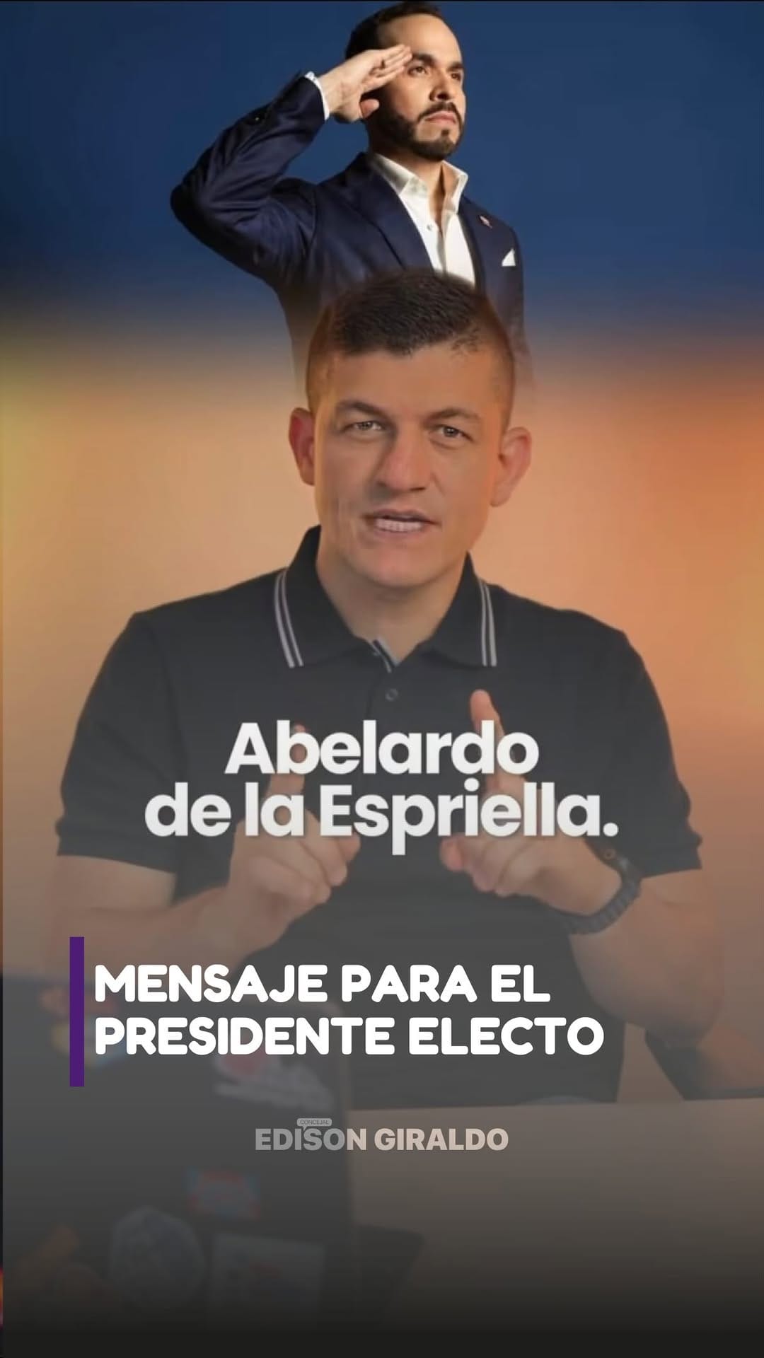 Post 1 by Edison Giraldo on Instagram (video)