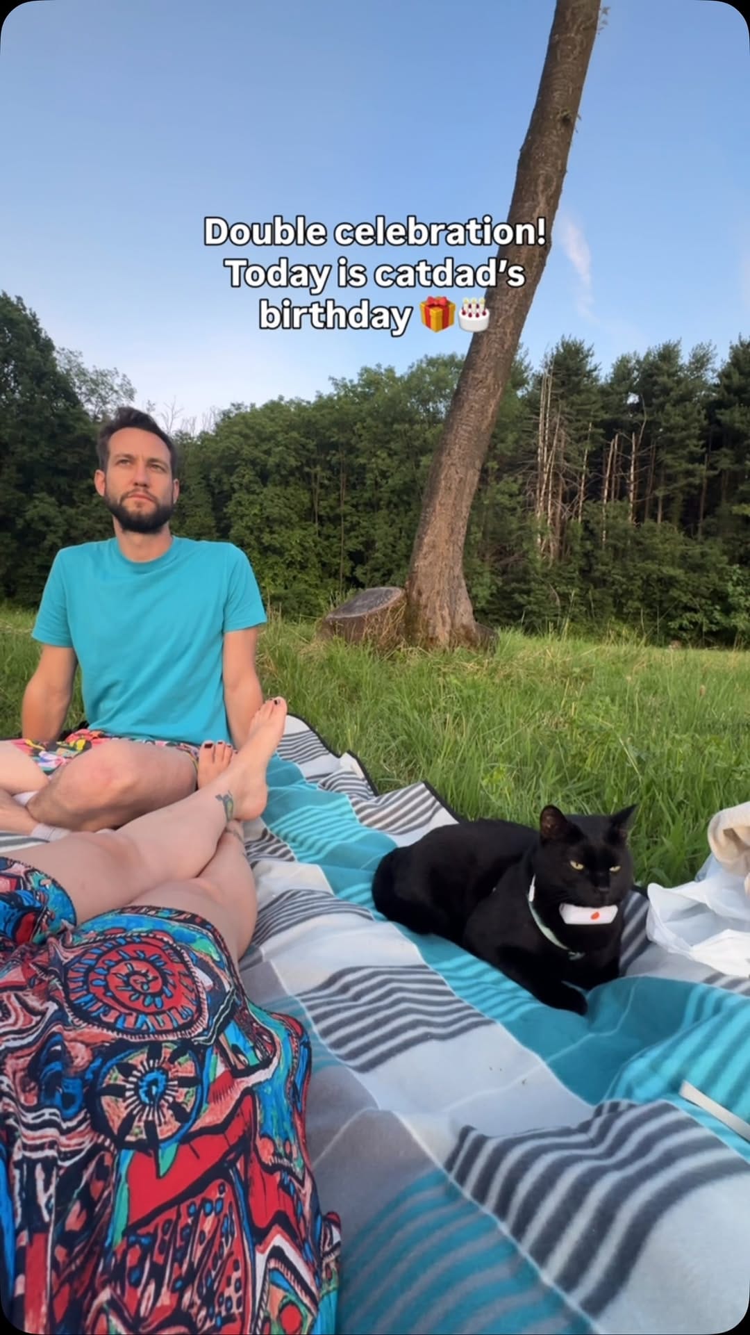 Post 1 by Luna | The black adventure cat on Instagram (video)