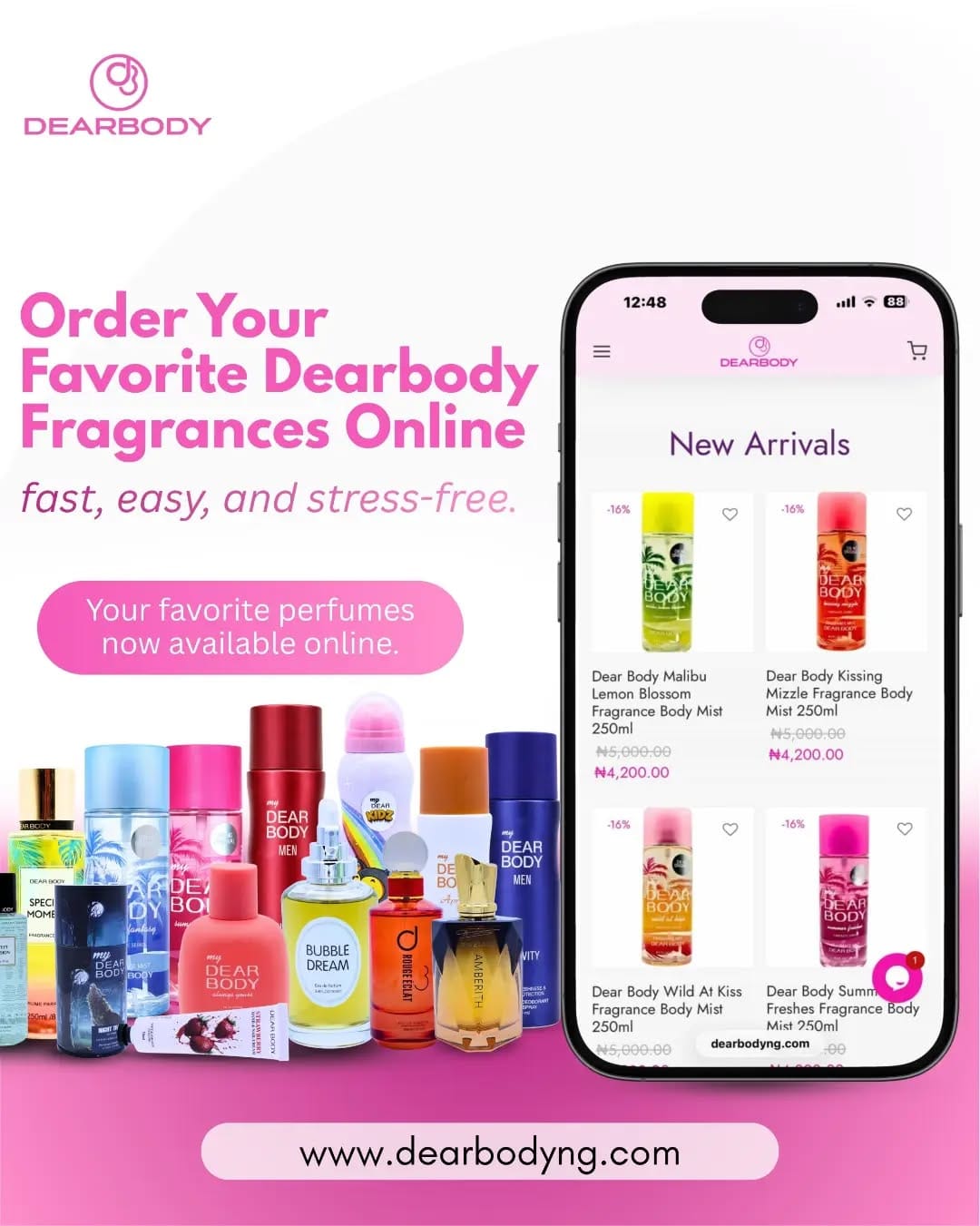 Post 8 by Dear Body Nigeria on Instagram (image)