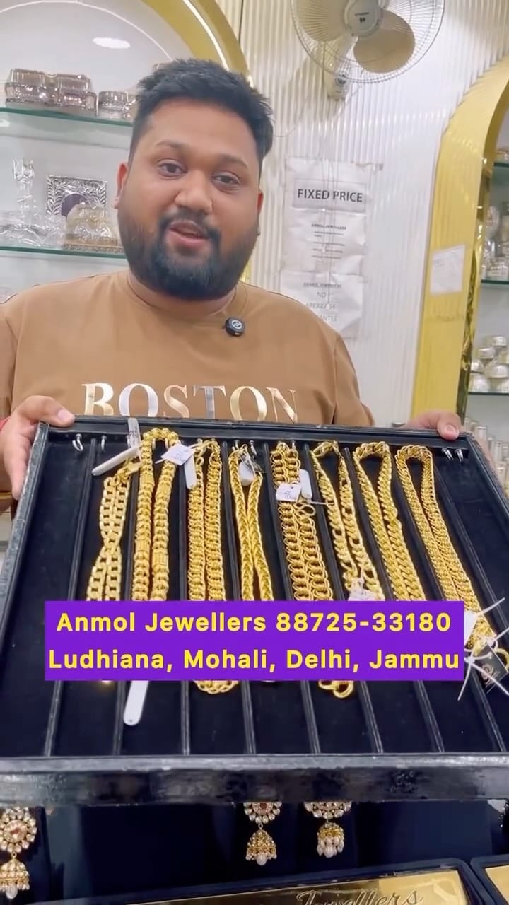 Post 10 by Anmol jewellers on Instagram (video)