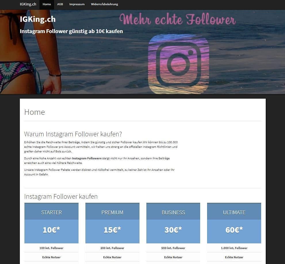 Post 3 by IGKing.ch on Instagram (image)