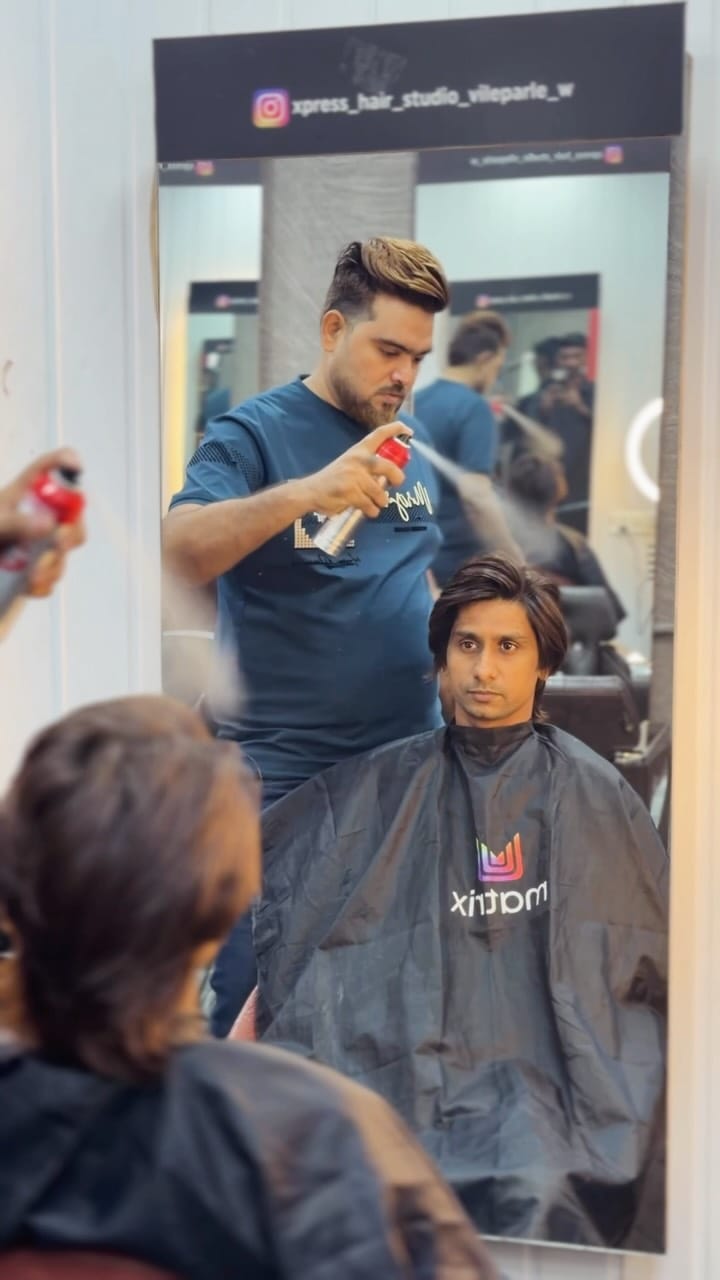 Post 4 by Xpress Hair Salon | Vile Parle (W) on Instagram (video)